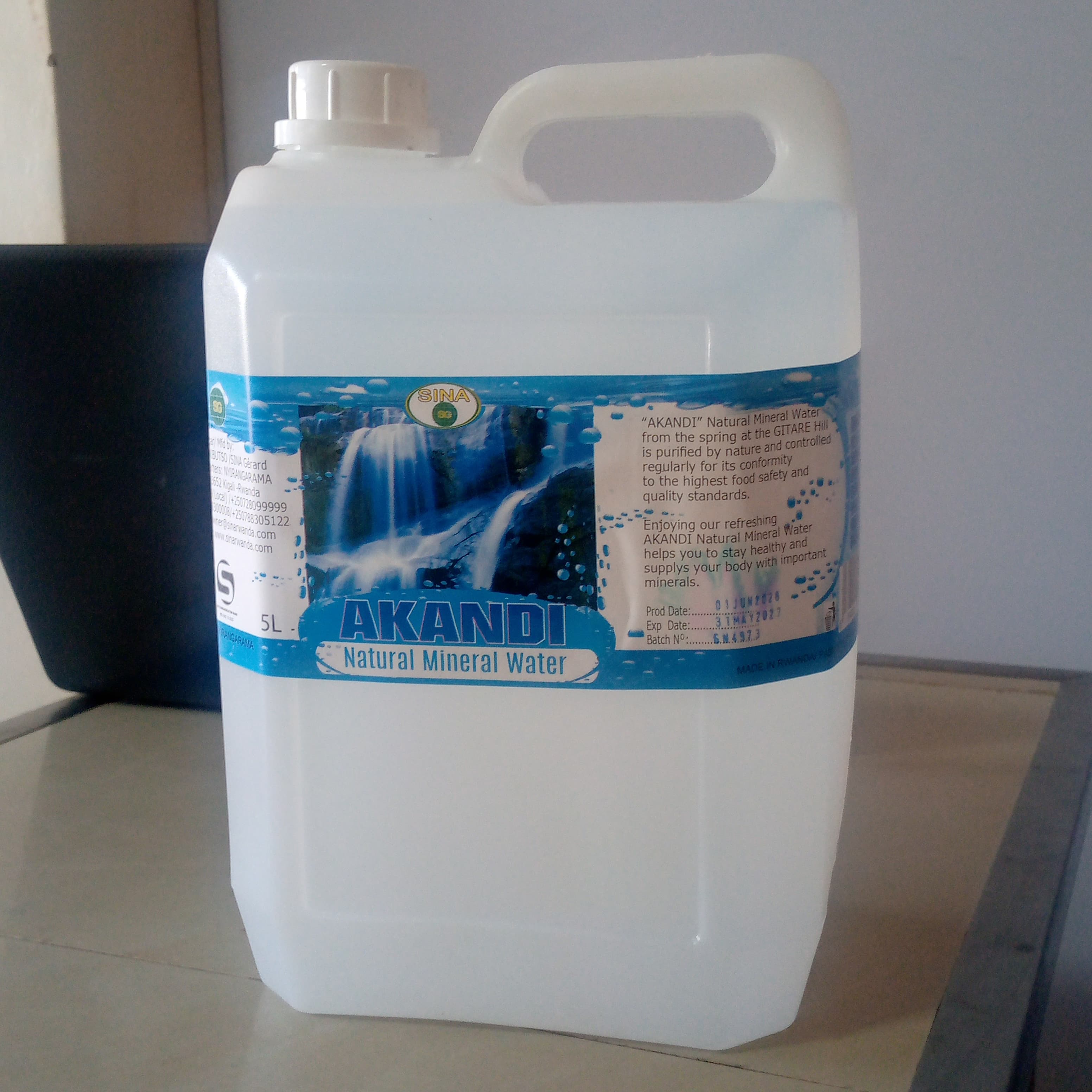 Akandi mineral water 5L