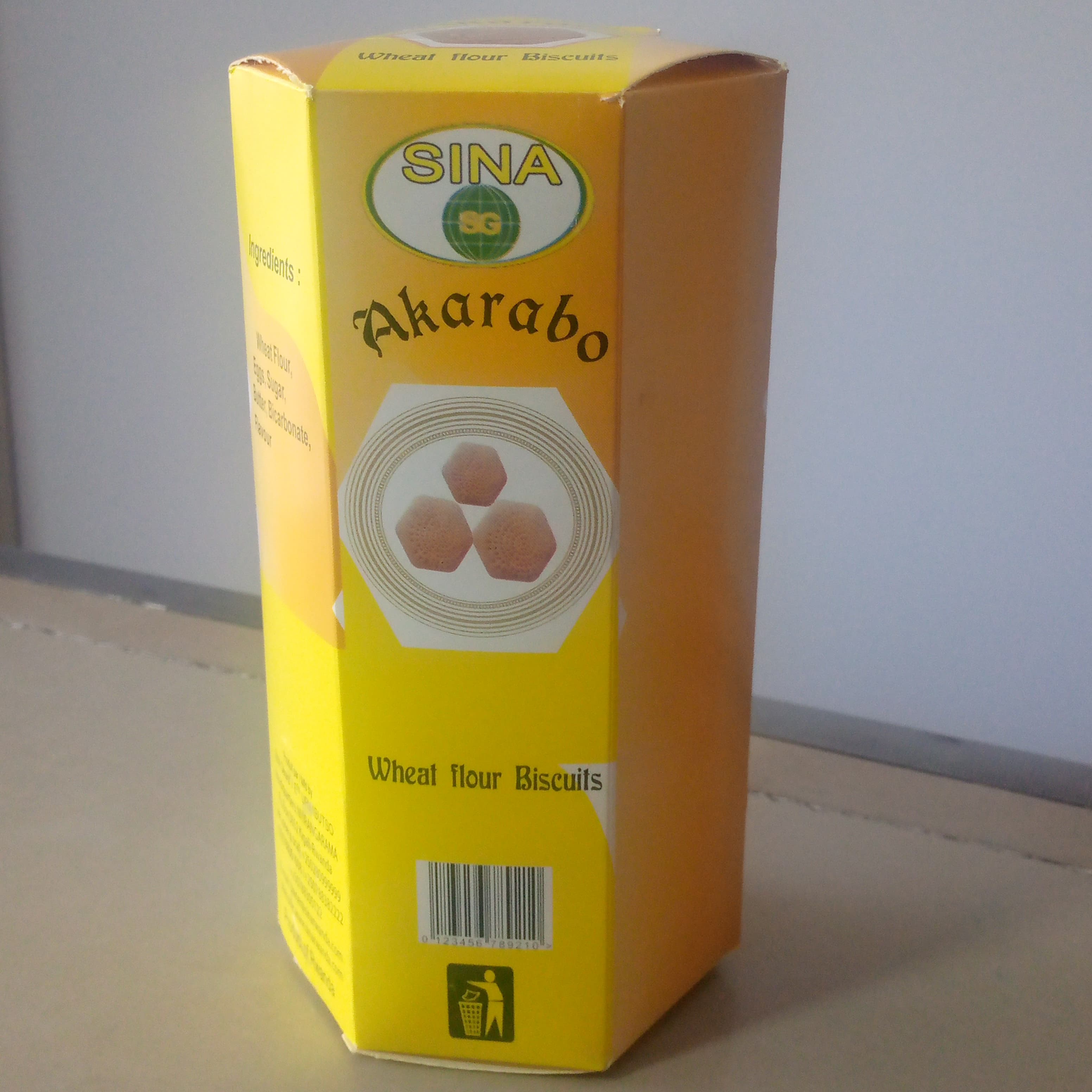 Akarabo wheat flour biscuits 