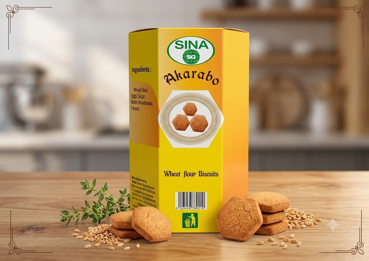 Akarabo wheat flour biscuits 