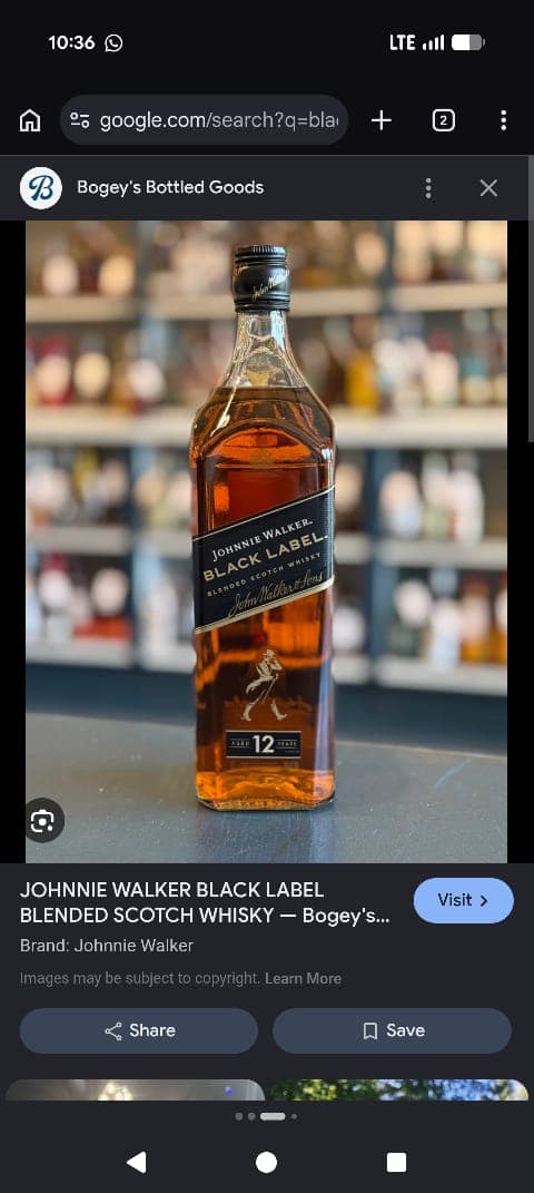 Black label 