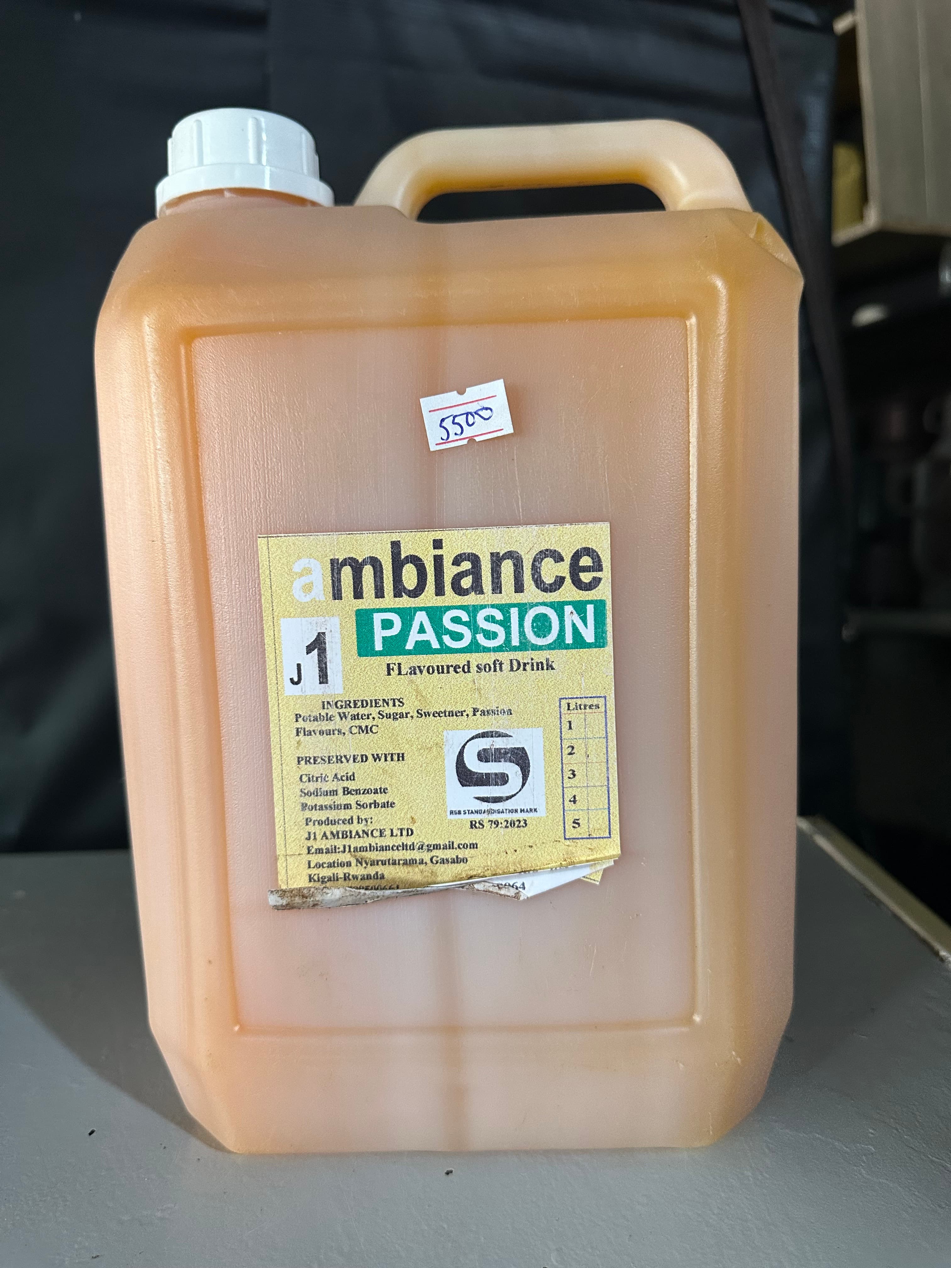 Juice ambiance Passion(5L)