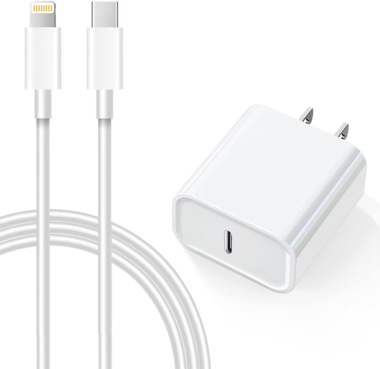 Fast iPhone Charger, 20W USB Type C Wall Charger