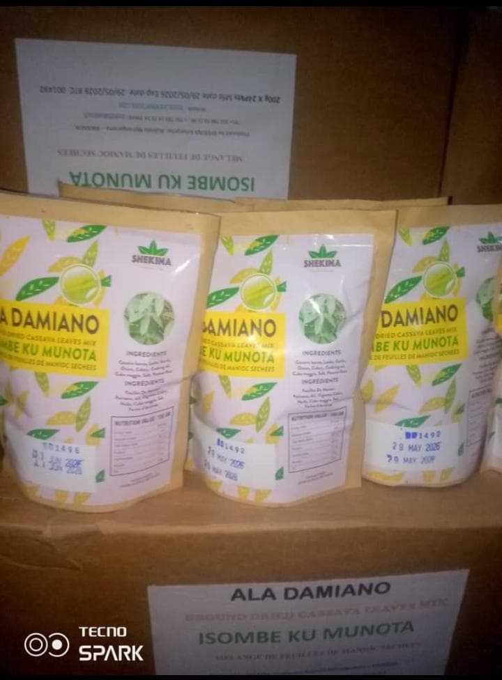 Isombe k' umunota irimo ibirungo